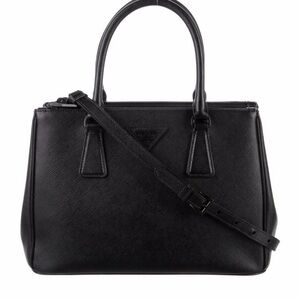 Prada Galleria Saffiano Lux double zip tote